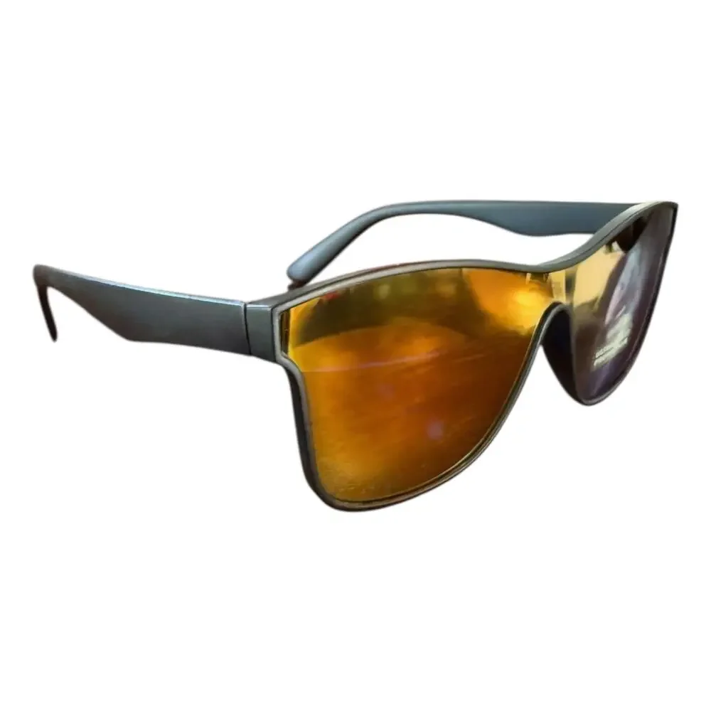 Black Framed Mens Sunglasses Ultraviolet Protection
